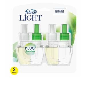 NEW ✨ Febreze Bamboo light fade defy plug air freshener oil refill